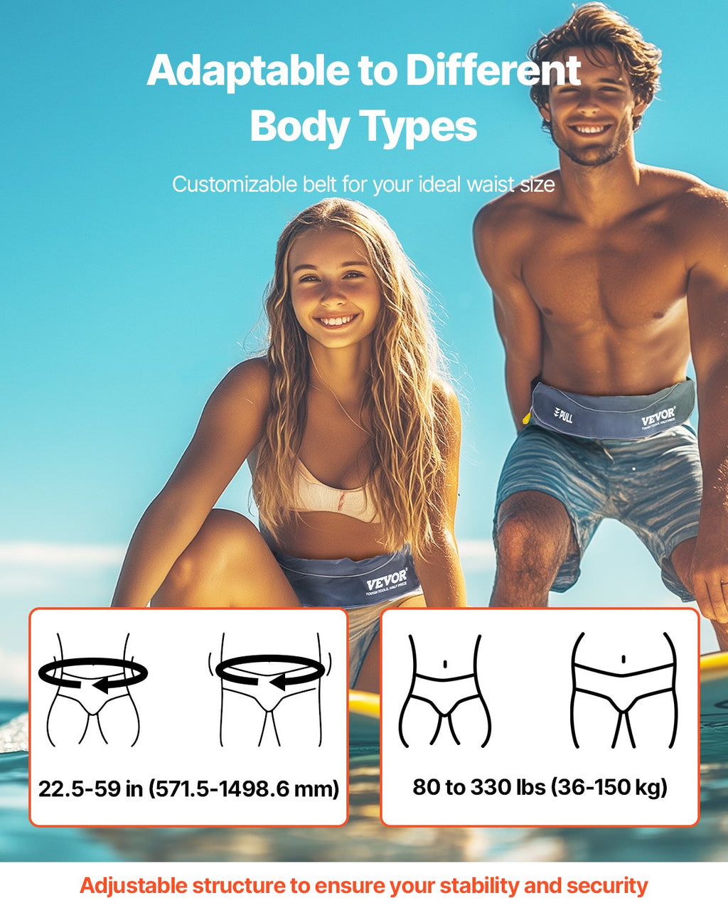 Manual Inflatable Belt Pack For Adults PFD Gray CO2 Cylinder Not Included