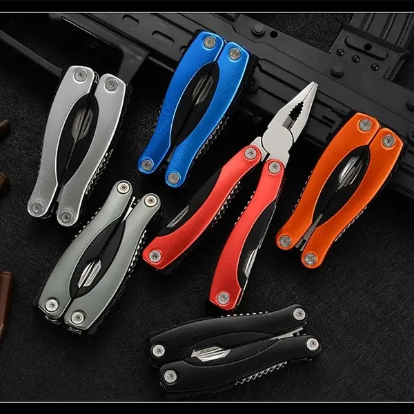 Professional Stainless Steel Pliers Tool Set: Multi-function Knife, Nylon Sheath, Etc. - The Perfect Gift For Camping, Survival, Hiking, Etc.!