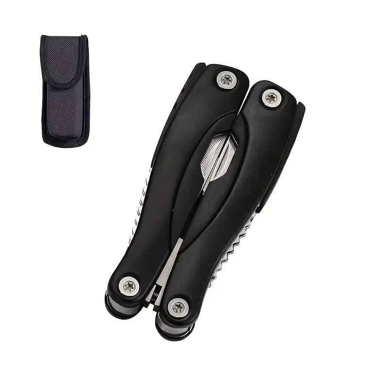 Professional Stainless Steel Pliers Tool Set: Multi-function Knife, Nylon Sheath, Etc. - The Perfect Gift For Camping, Survival, Hiking, Etc.!